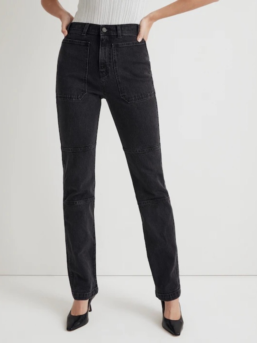 Madewell The '90s Straight Utility Jean